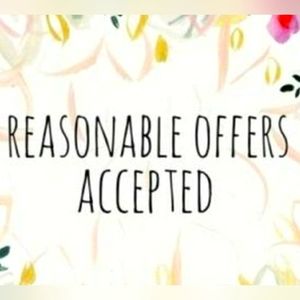 Make me a reasonable offer. Bundle & Save!